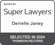 Rated by Super Lawyers Darelle Janey Selected in 2023 Thomson Reuters